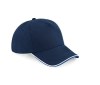 Casquette authentic visière passepoilée