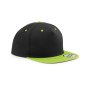 Casquette 5 pans avec visière contrastée