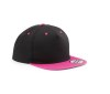 Casquette 5 pans avec visière contrastée