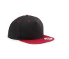 Casquette 5 pans avec visière contrastée