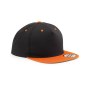 Casquette 5 pans avec visière contrastée