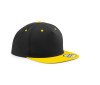 Casquette 5 pans avec visière contrastée