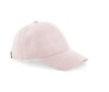 Casquette 6 panneaux en faux daim