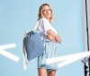Sac de gym en denim 