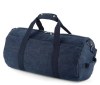 Sac polochon en toile vintage