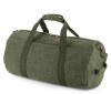 Sac polochon en toile vintage