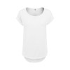 Tee-shirt femme au dos rallongé