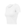 Tee-shirt femme "cropped"
