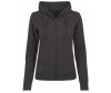 Sweat zippé femme capuche