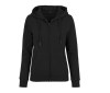 Sweat zippé femme capuche