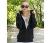Sweat zippé femme capuche