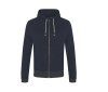 Sweat capuche zippé en coton régénéré