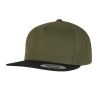 Casquette 5 pans snapback