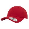 Casquette snapback visière incurvée