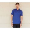 Polo homme en polyester stretch