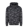 Sweat capuche camouflage