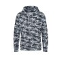 Sweat capuche camouflage