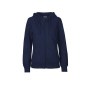 Sweat capuche zippé femme
