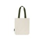 Sac shopping anses contrastées