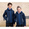 Softshell capuche enfant
