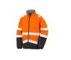 Veste softshell de travail haute visibilité