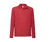 Polo enfant manches longues