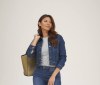 Veste en jean femme