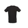 Tee-shirt stretch col v homme