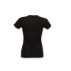Tee-shirt stretch col v femme