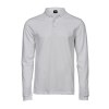 Polo stretch manches longues homme