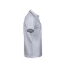 Polo homme col et manches contrastés