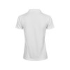 Polo stretch col v femme bio