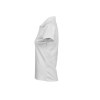Polo stretch col v femme bio