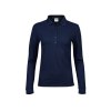 Polo stretch manches longues femme