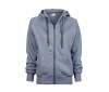 Sweat zippé femme