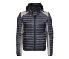 Doudoune capuche crossover homme