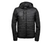 Veste bi-matière homme