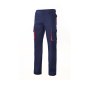 Pantalon multipoches bicolore