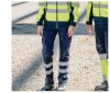 Pantalon stretch multipoches à bandes réfléchissantes
