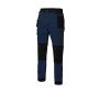 Pantalon bicolore canvas stretch
