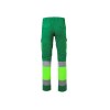 Pantalon multipoches bicolore haute visibilité