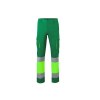 Pantalon multipoches bicolore haute visibilité
