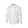 Chemise à manches longues à col mao