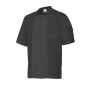 Veste de cuisinier mc avec boutons pression