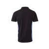 POLO BICOLORE MANCHES COURTES