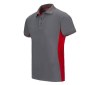 Polo bicolore manches courtes