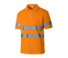 Polo haute visibilité en coton/polyester