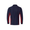 POLO BICOLORE MANCHES LONGUES