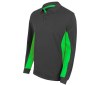 Polo bicolore manches longues