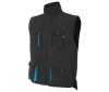 Gilet matelassé bicolore multipoches